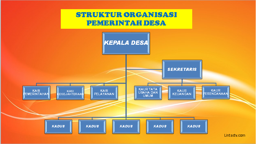 Struktur Organisasi Desa