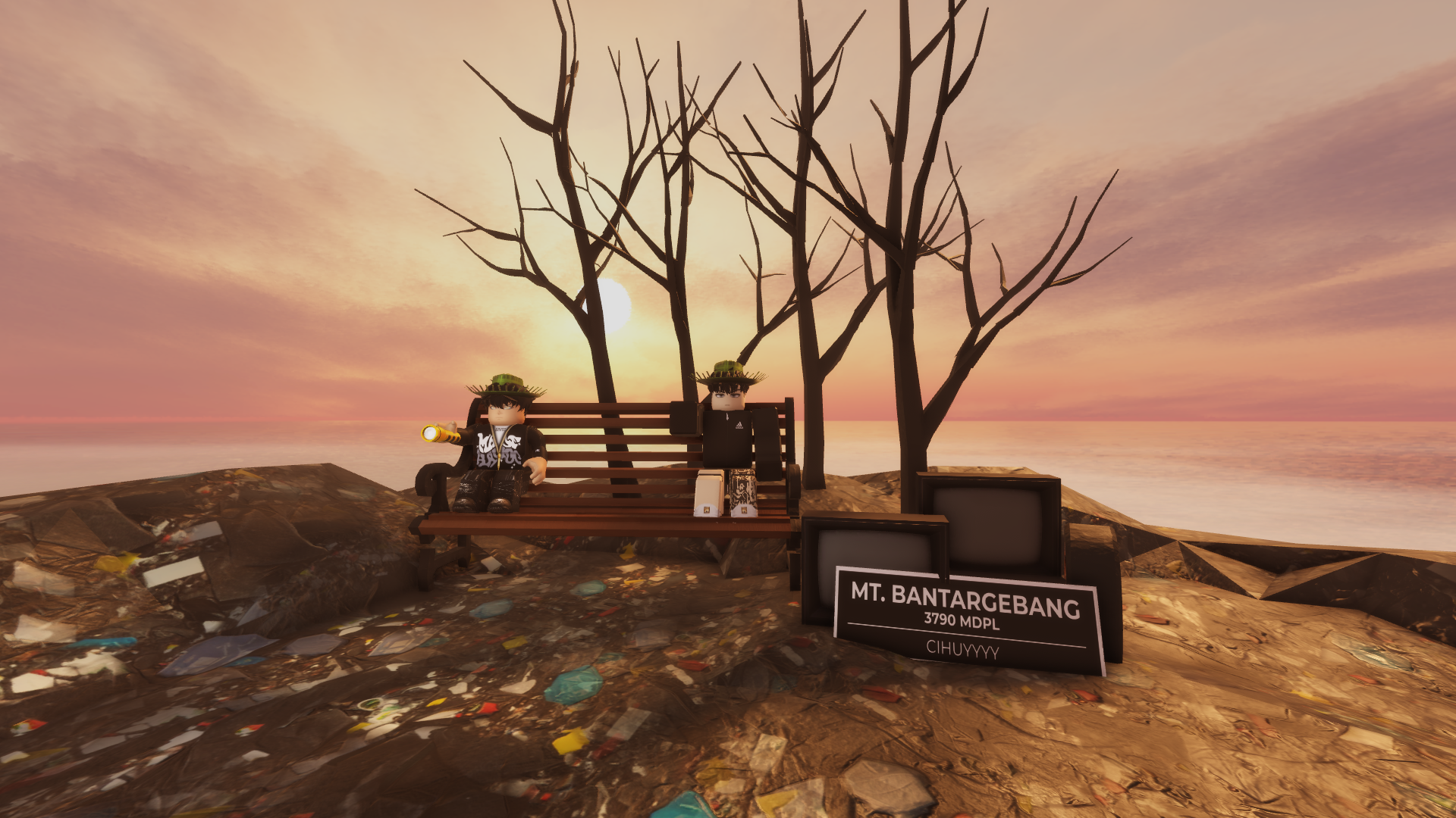 Peta Desa Lantek Barat